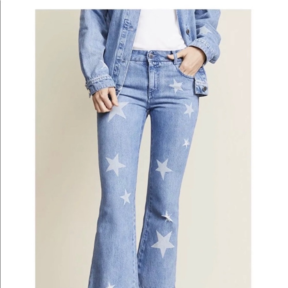 Womens Stella McCartney star jeans